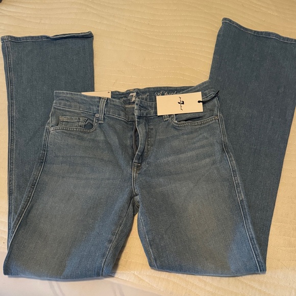7 For All Mankind Denim - 7 For All Mankind Light Blue boot cut Jeans New w tags! Sz 29